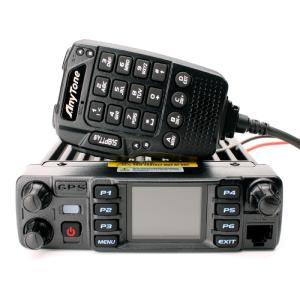Рация автомобильная цифровая Anytone AT-D578UV PRO AES-256 55W UHF VHF IP54 BLUETOOTH GPS