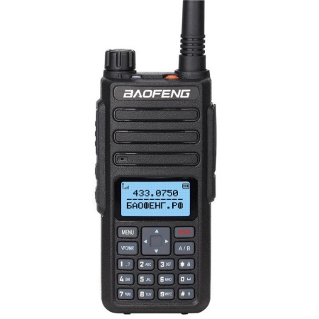 Цифровая рация Baofeng DR-1801, AES-256, 5W, IP54, 2200 мАч, черный