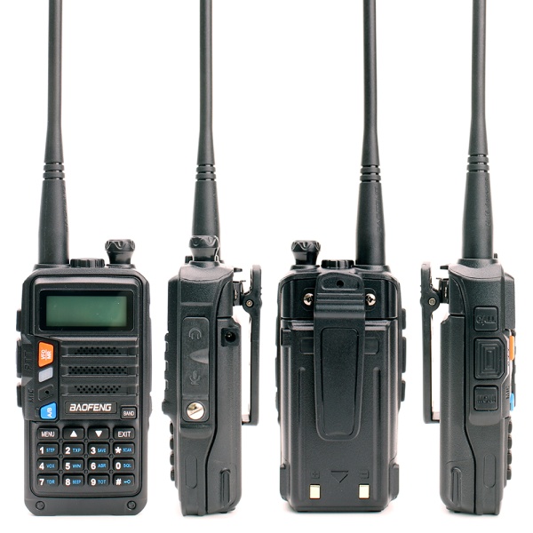 Рация Baofeng UV-S9 Dual-Band 8W IP54 2800 мАч Черный