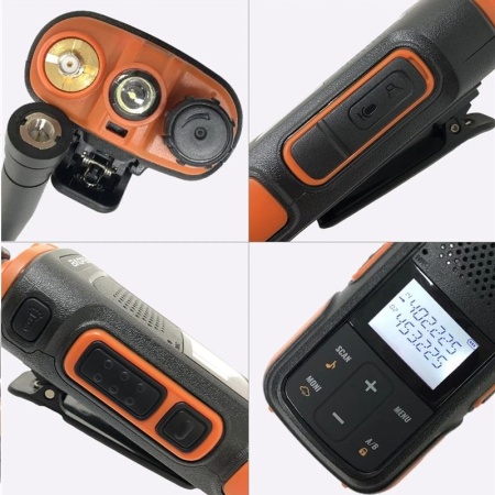 Рация Baofeng BF-UV11 5W IP54 1500 мАч Type-C Черный