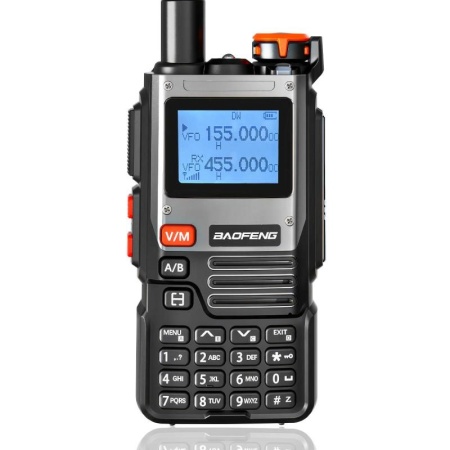 Рация Baofeng UV-K61, 5W, 2600 мАч, Type-C, черный