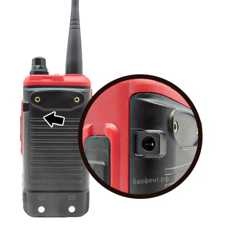 Рация Quansheng UV-R50-22 красная