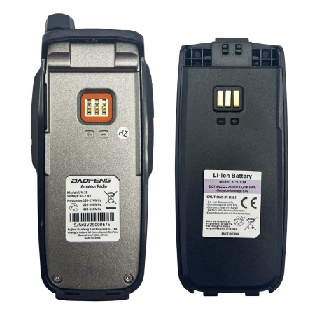 Рация Baofeng UV-29 10W IP54 2500 мАч Type-C Черный