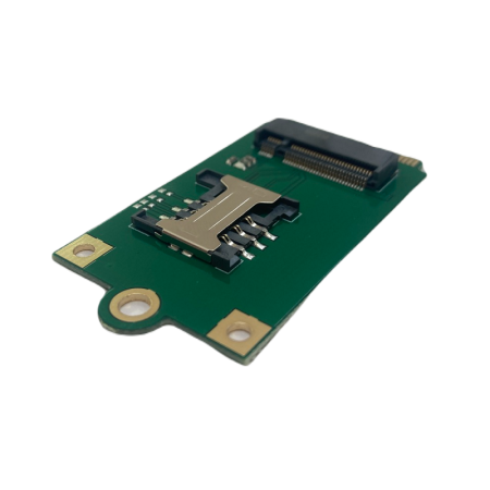 Переходник для модемов M.2 на PCIe со слотом для SIM карты