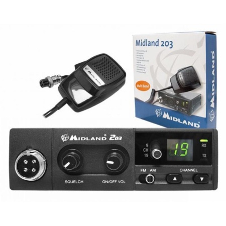Автомобильная рация Midland 203