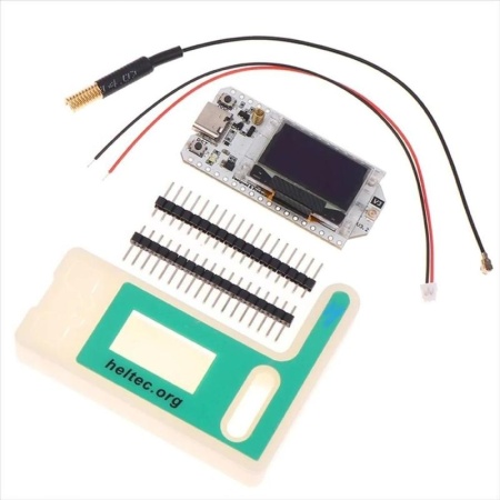 Meshtastic нода LoRa Heltec V3 Bluetooth, в корпусе