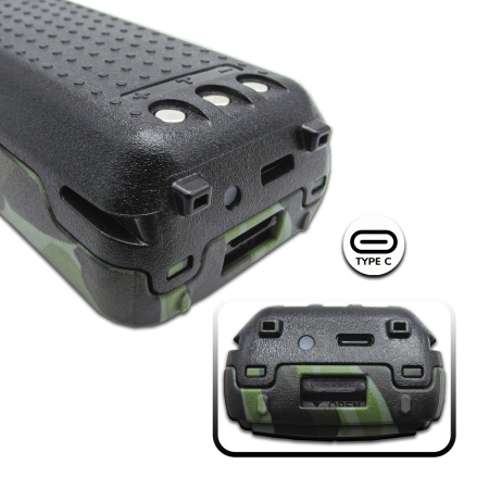 Рация Baofeng RD-K5 5W IP54 1500 мАч Type-C Зеленый Камуфляж