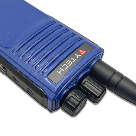 Взрывозащищенная рация TYTech TD-5608, ATEX Ex, AES-256, 10W, IP6X, 2450 мАч, UHF, синий