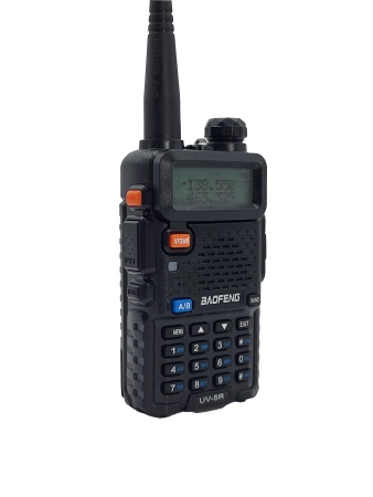Рация Baofeng UV-5R, 8W, IP54, 1800 мАч, черный