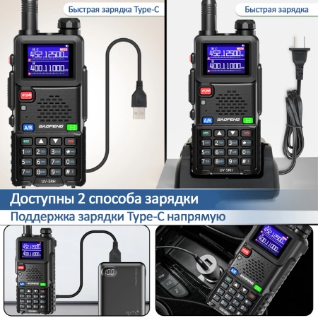 Рация Baofeng UV-5RH PRO