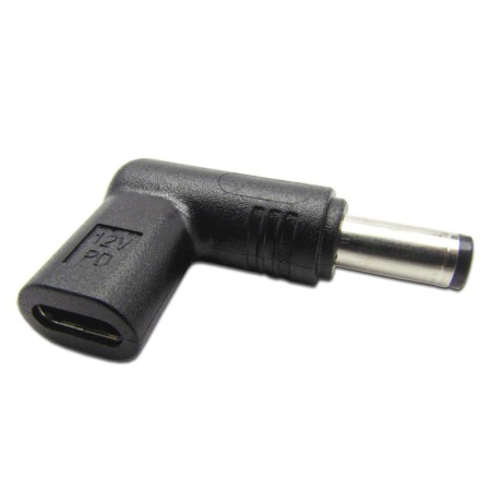 Адаптер, переходник USB-Type-C PD на 5.5-2.1 DC 12V