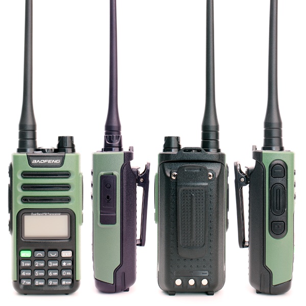 Рация Baofeng UV-13 Pro 5W IP54 1500 мАч Type-C Зеленый