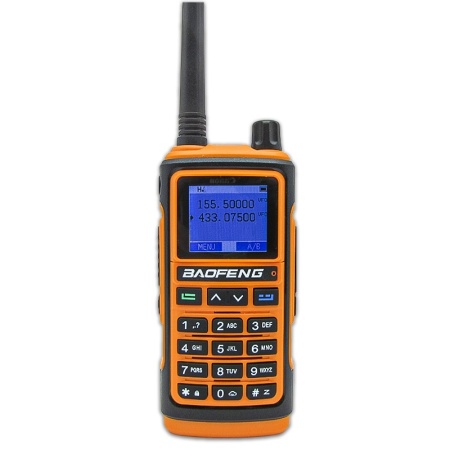 Рация Baofeng UV-17 Pro 5W IP54 1800 мАч Type-C Оранжевый