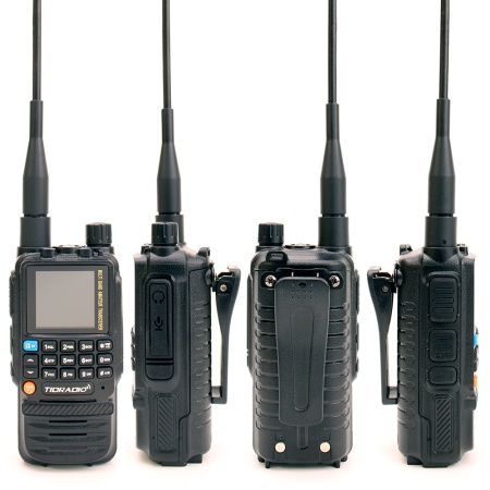 Рация Tidradio TD-H3 5W IP54 2500 мАч Type-C Черный