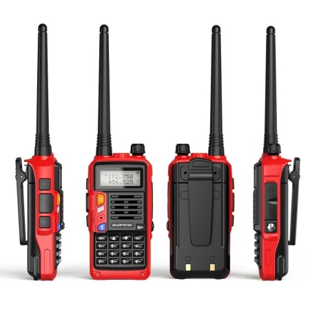 Рация Baofeng UV-S9 Tri-Band 8W IP54 2800 мАч Красный