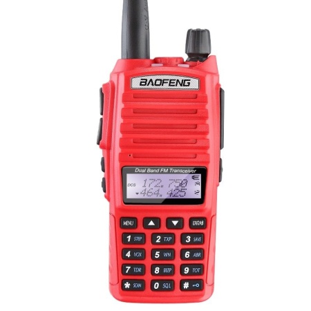Рация Baofeng UV-82 8W IP54 2800 мАч Красный