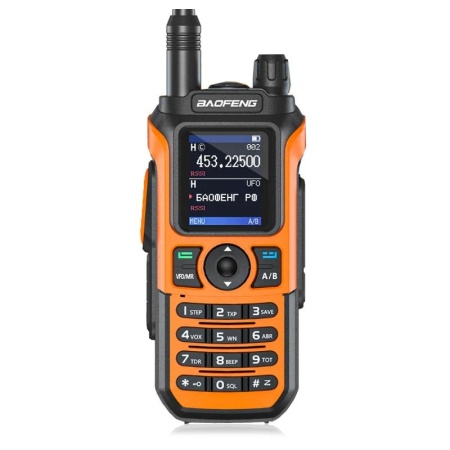 Рация Baofeng UV-21 Pro V2 5W IP54 1800 мАч Type-C Оранжевый