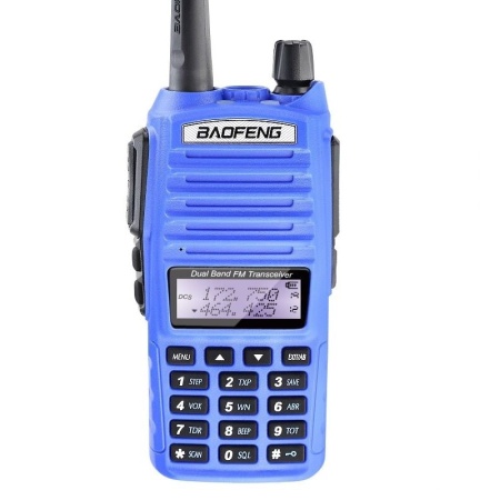 Рация Baofeng UV-82, 8W, IP54, 2800 мАч, синий