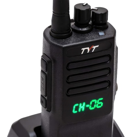 Цифровая рация TYT MD-680D, AES-256, 10W, IP67, 3600 мАч, Type-C, UHF, черный