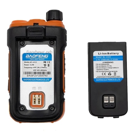 Рация Baofeng BF-UV12