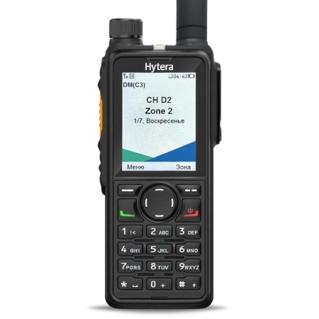 Цифровая рация Hytera HP785, AES-256, 5W, IP68, 2400 мАч, GPS, VHF, черный