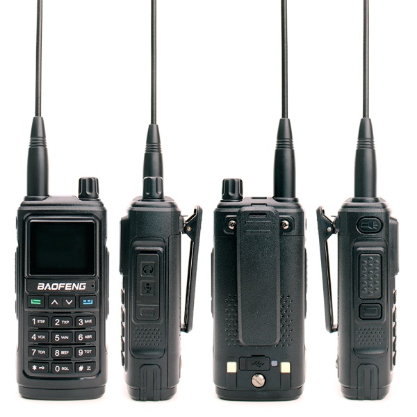 Рация Baofeng UV-17 Pro 5W IP54 1800 мАч Type-C Черный