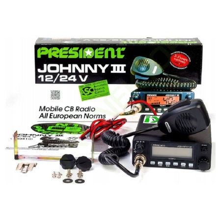 Автомобильная рация President Johnny III ASC