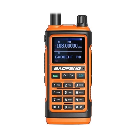 Рация Baofeng UV-17M 5W IP54 1800 мАч Type-C Оранжевый