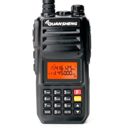 Рация Quansheng TG-UV2 PLUS, 10W, 4000 мАч, Type-C, черный