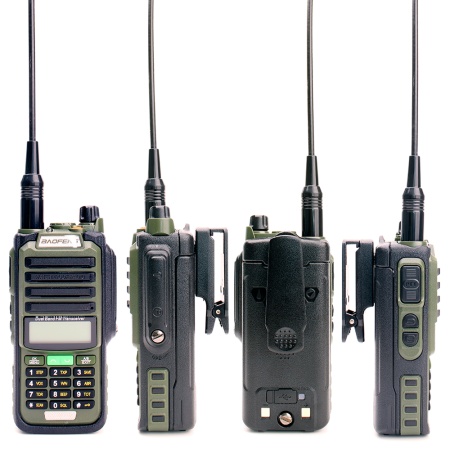 Рация Baofeng UV-68 Pro Max V2 8W IP68 1800 мАч Type-C Зеленый
