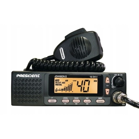 Автомобильная рация President Johnson II ASC