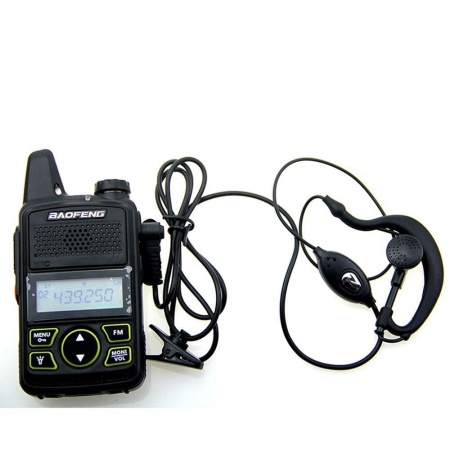 Гарнитура для рации Baofeng BF-T1 mini, UV-R8, BF-U9, BF-T9