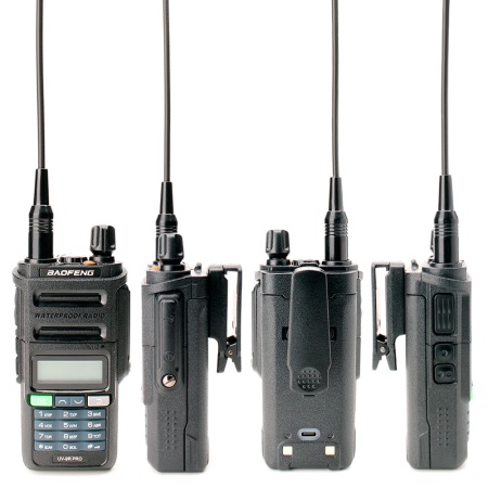 Рация Baofeng UV-9R Pro 8W IP67 1800 мАч Type-C Черный