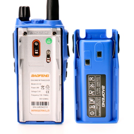 Рация Baofeng UV-82 8W IP54 2800 мАч Синий
