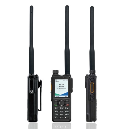 Цифровая рация Hytera HP785, AES-256, 5W, IP68, 2400 мАч, GPS, VHF, черный
