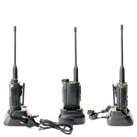 Рация Quansheng UV-K6/UV-K5(8) V1 5W IP54 1600 мАч Type-C Зеленый камуфляж