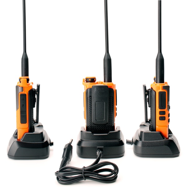Рация Quansheng UV-K6/UV-K5(8) V3 5W IP54 1600 мАч Type-C Оранжевый