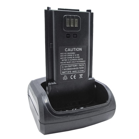 Цифровая рация TYT MD-619A, AES-256, 10W, IP54, 3600 мАч, Type-C, UHF, черный