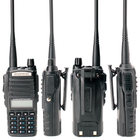 Рация Baofeng UV-82 5W, Цвет Черный 2800 мАч