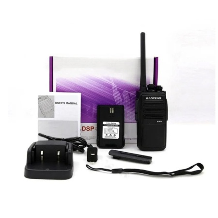 Рация Baofeng BF-888S Plus 5W IP54 1800 мАч Type-C UHF Красный
