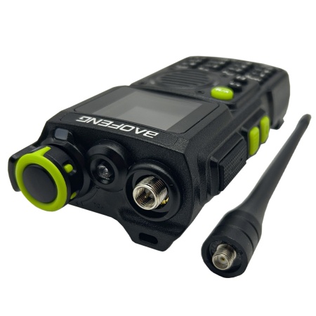Рация Baofeng UV-K6 PRO, 8W, IP54, 2600 мАч, Type-C, черный