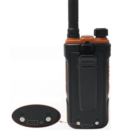 Рация Baofeng BF-UV11 5W IP54 1500 мАч Type-C Черный
