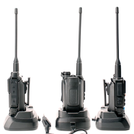 Рация Quansheng UV-5R Plus V3, 5W, IP54, 1600 мАч, Type-C, черный