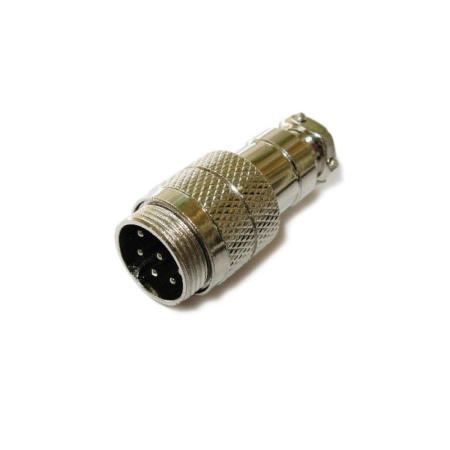 Разъем микрофонный кабельный 8pin (вилка)