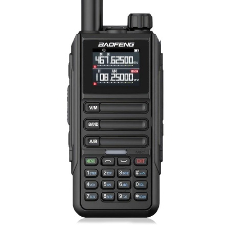Рация Baofeng UV-16M 10W IP54 2500 мАч Type-C Черный