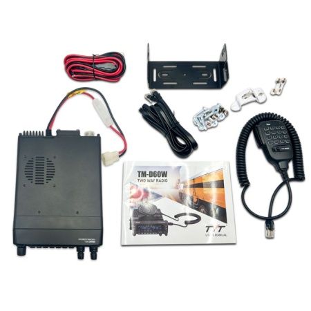 Рация автомобильная TYT TM-D60W 50W UHF VHF IP54 Черный