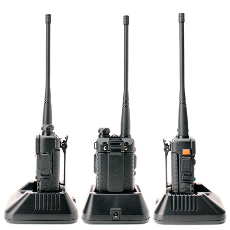 Рация Baofeng UV-5R 5W, Цвет Черный 1800 мАч