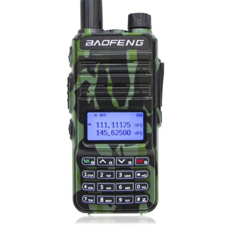 Рация Baofeng RD-K5 5W IP54 1500 мАч Type-C Зеленый Камуфляж