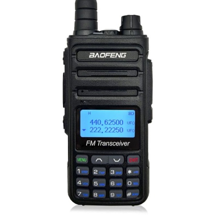 Рация Baofeng BF-K5 Plus Tri-Band 5W IP54 1500 мАч Type-C Черный