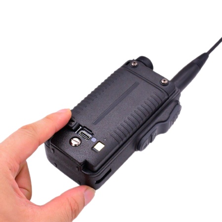 Рация Baofeng BF-18H GPS 5W IP54 1800 мАч Type-C Черный